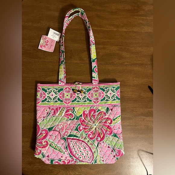 Vera Bradley pinwheel pink tote - Picture 3 of 8